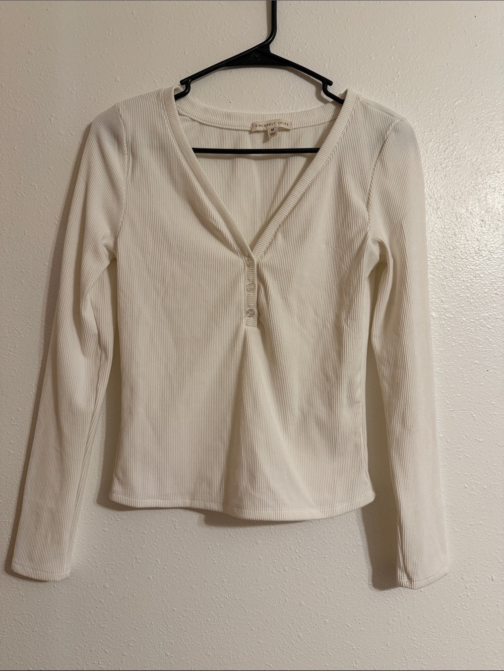 Sincerely Jules medium white top